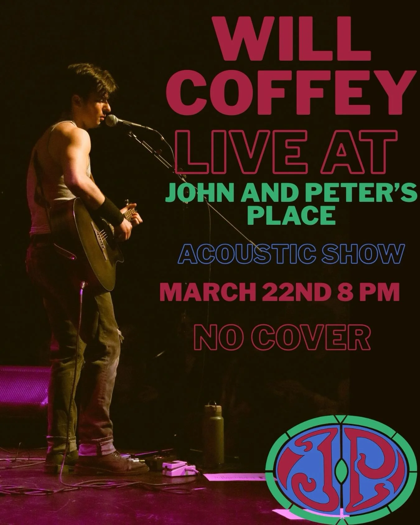 I&rsquo;m gonna be live at @johnandpetersnewhope on March 22nd at 8pm! No Cover! Just come on out and enjoy some songs, and maybe a special guest. See you in New Hope!

📸: @a.rosepics_33