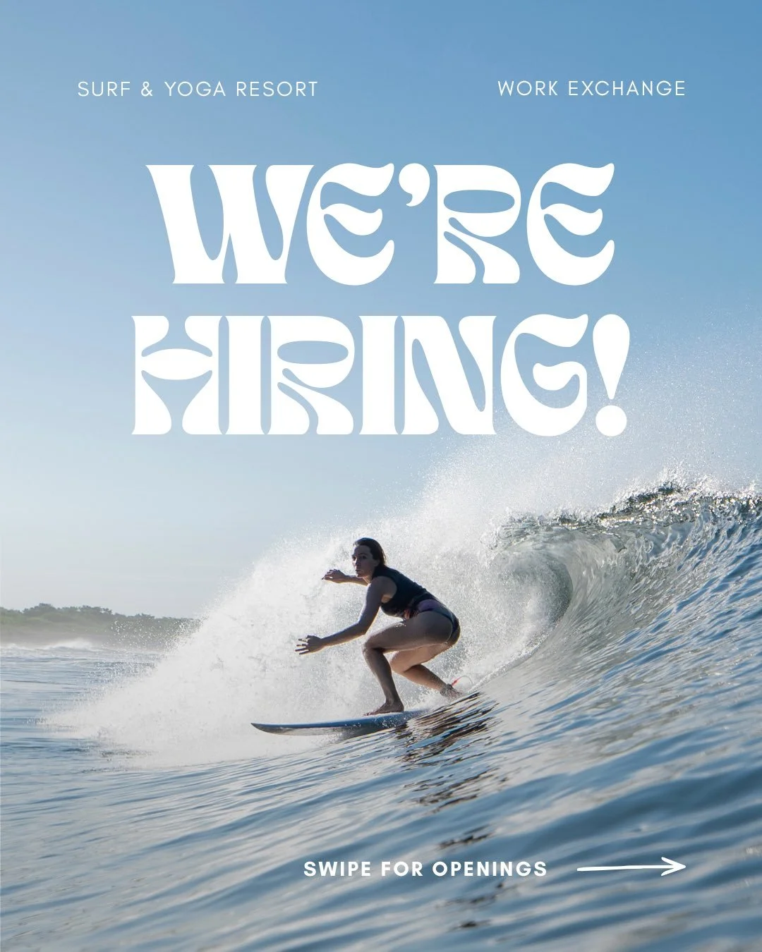 We&rsquo;re hiring in paradise! 🌊🌿

Green season is just around the corner and we&rsquo;re looking to add a surf photographer and a yoga instructor to our amazing team!

This is the ultimate opportunity to live and work with us here in Northern Nic