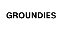 Text reading 'GROUNDIES' in black uppercase letters