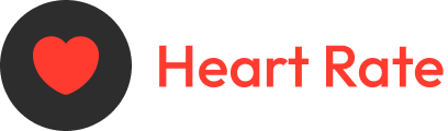 A heart icon with a line graph and the words 'Heart Rate'