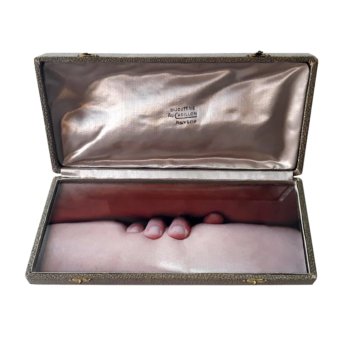  oeuvre de PLMC Darnaud-Goradesky photographie, boîte vintage, verre