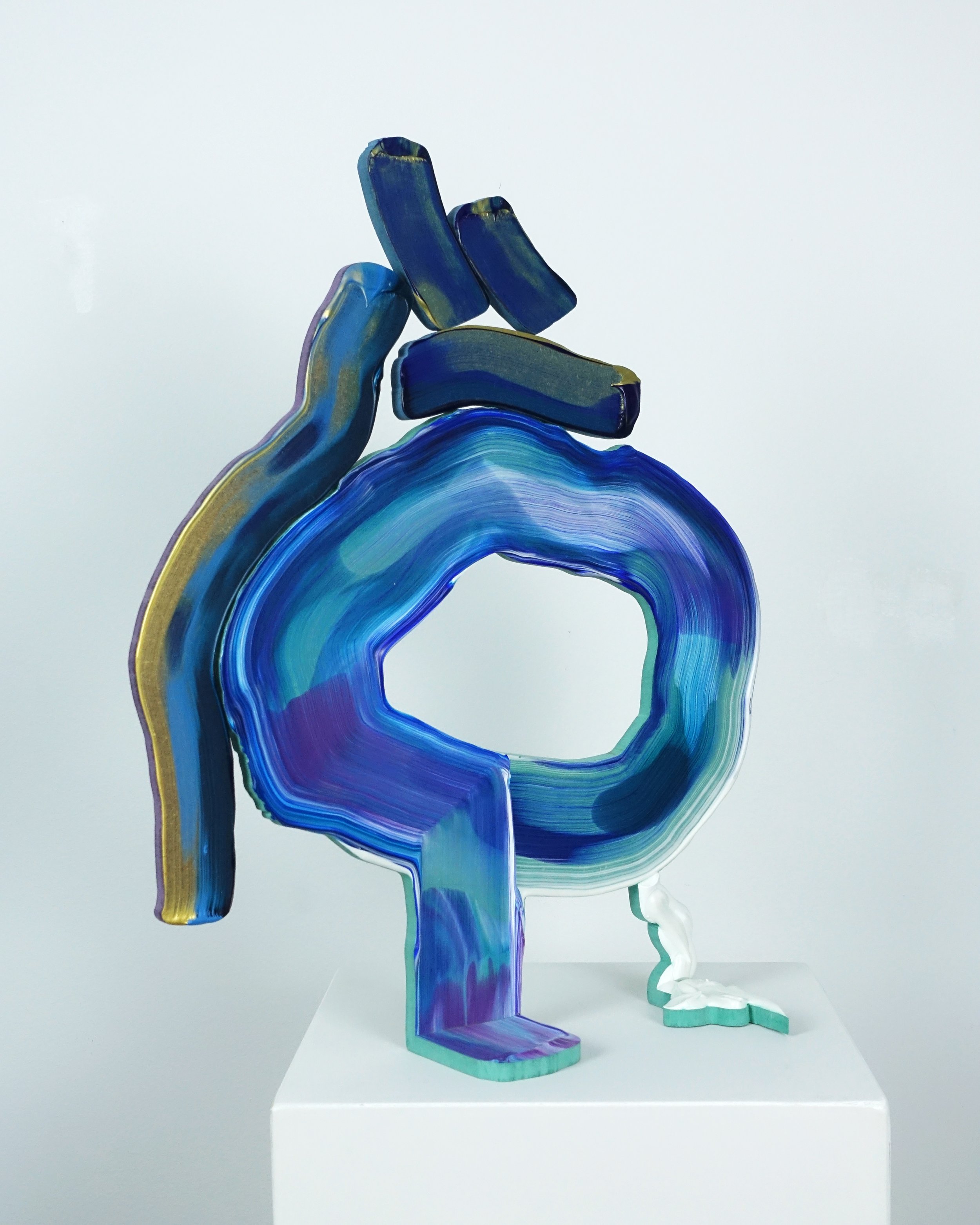 Grotesque - acrylique sur bois - 2024 - Romain Laveille 01.jpg