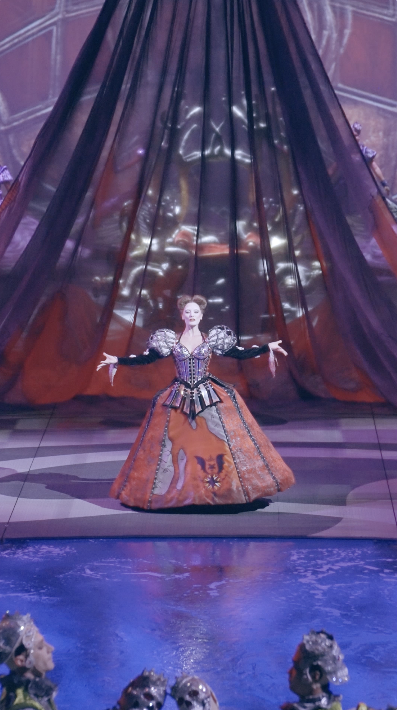 Backstage with Dark Queen