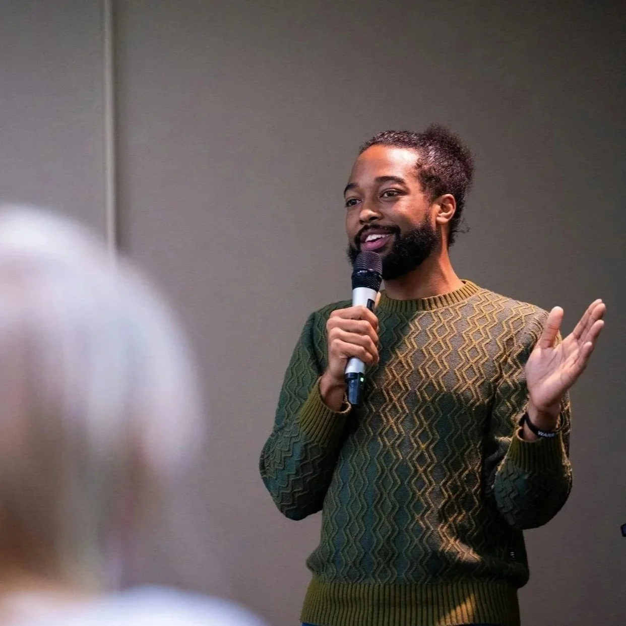MSU alumnus Patrick Harris II discusses humanity-centered teaching in NCTE speaker series