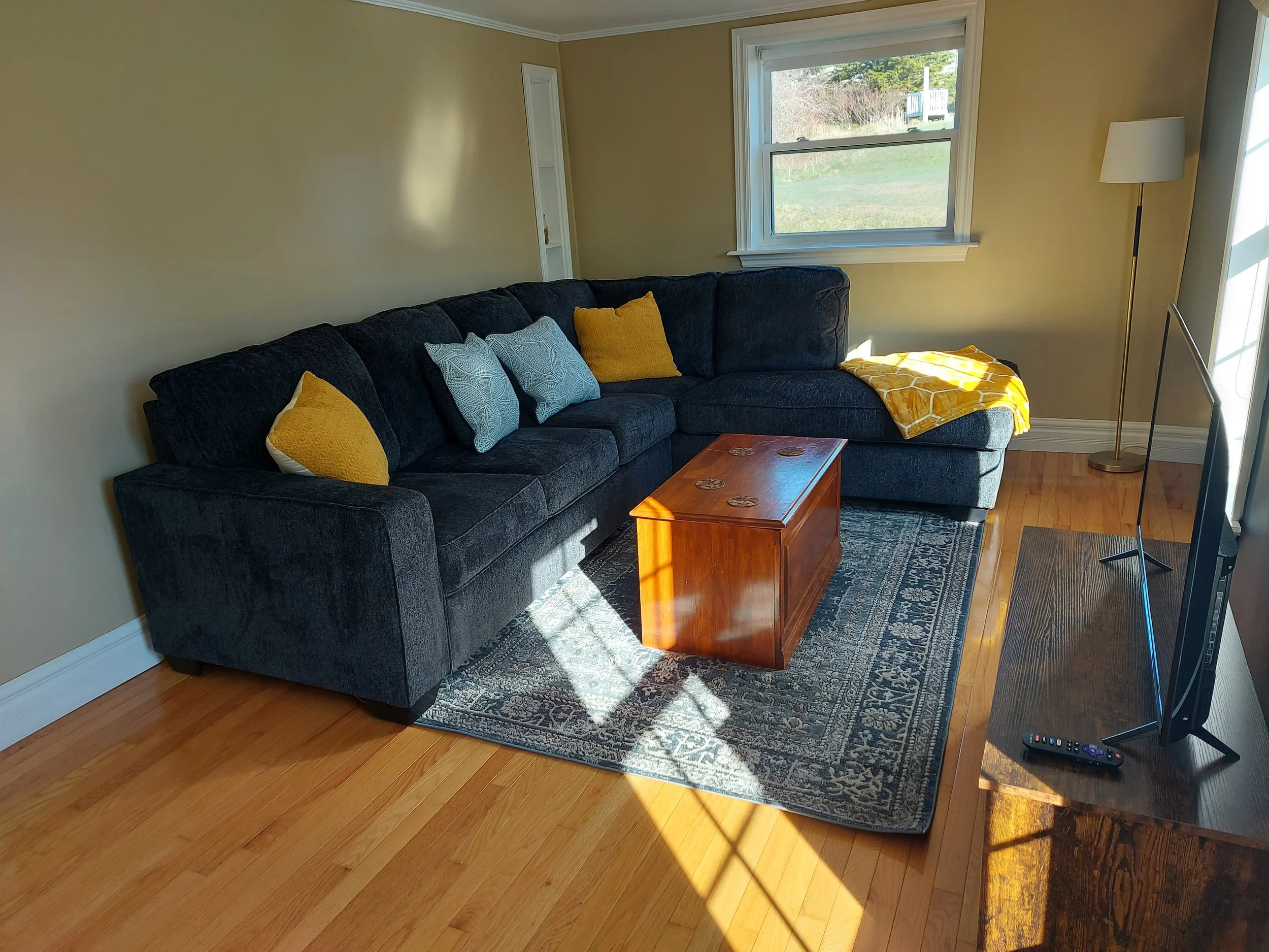 Settle in and make yourself at home.