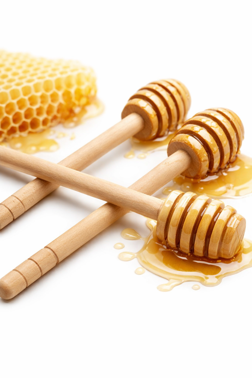 Wooden Honey Dipper