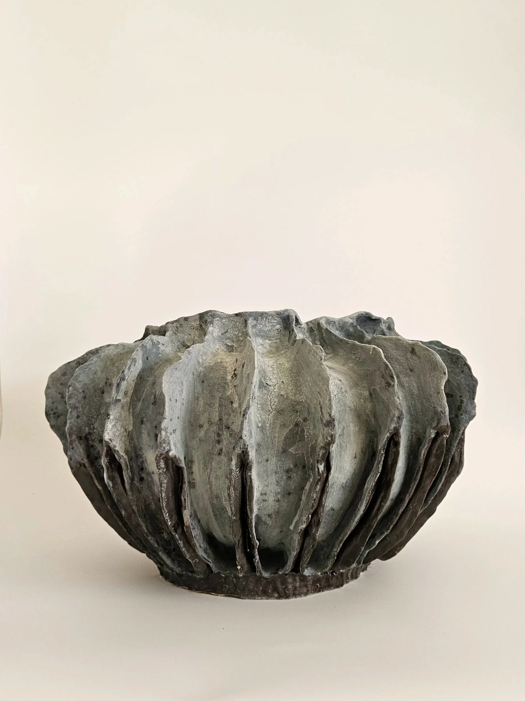Large Seedpod, 2025
stoneware with matte glaze
10" x 16"
