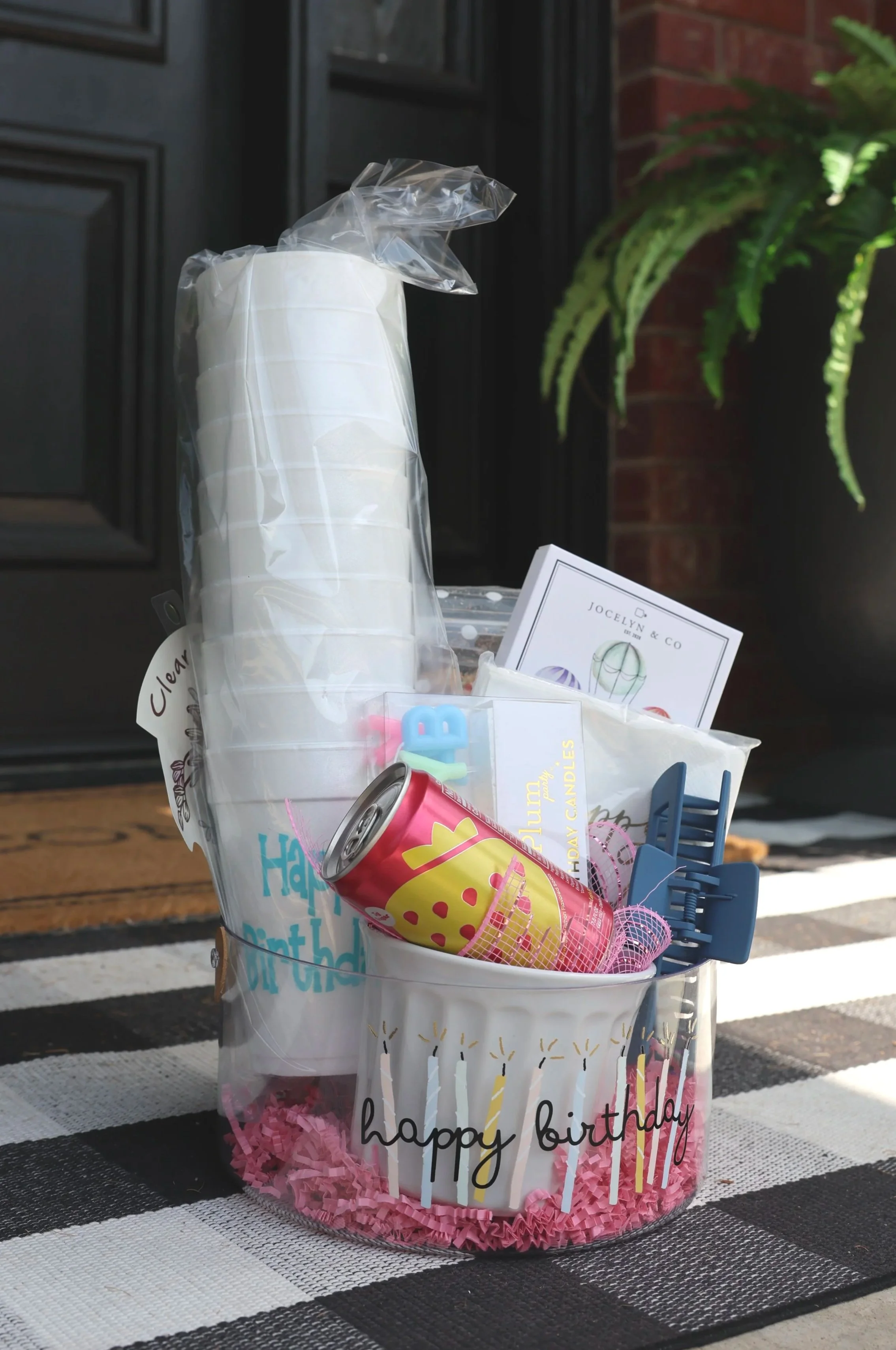Custom Birthday Basket