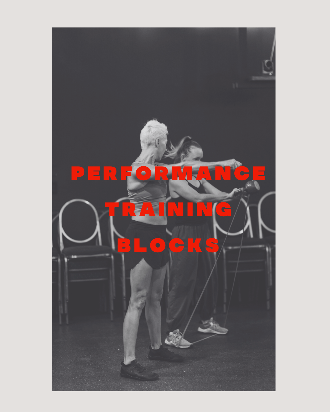 Performance Training Blocks