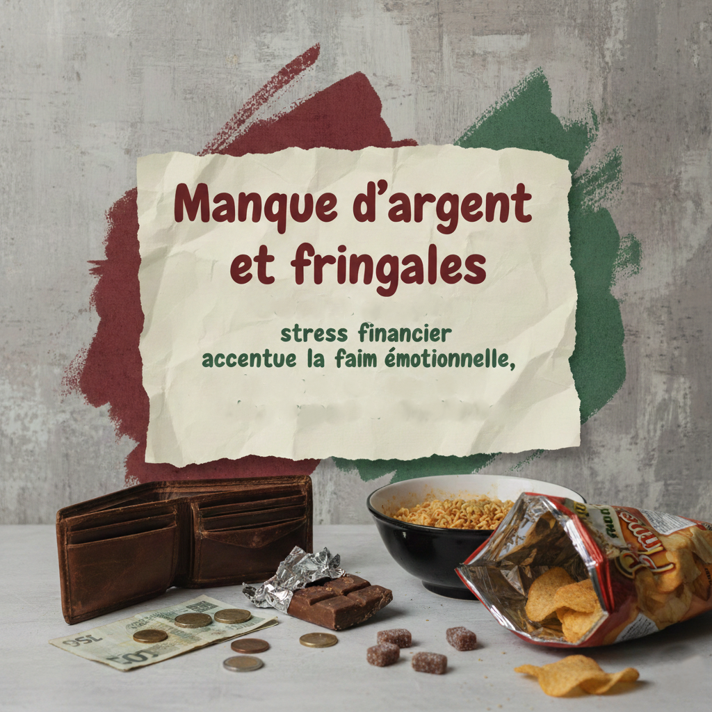 Manque d’argent et fringales : pourquoi être fauché donne plus faim