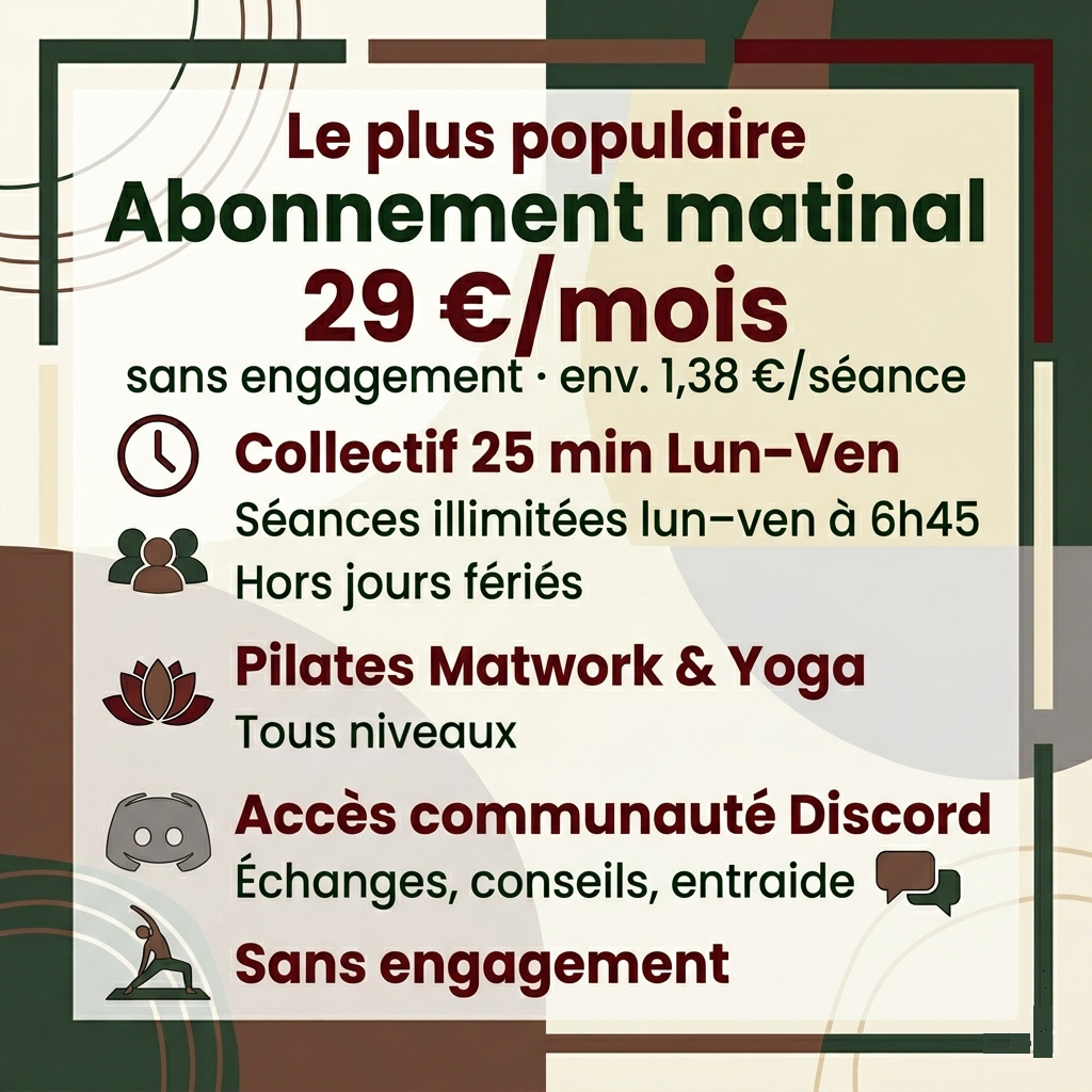 Abonnement Morning Routine