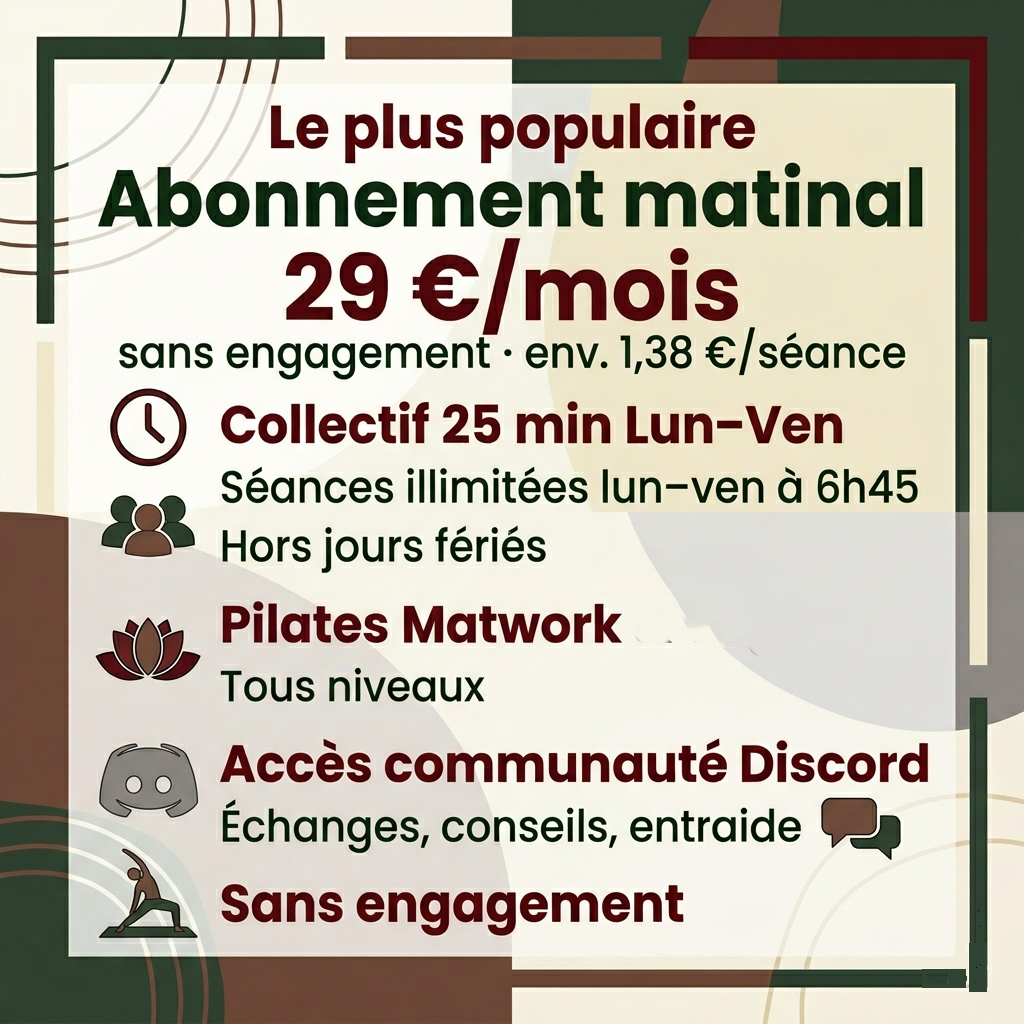 Abonnement Morning Routine