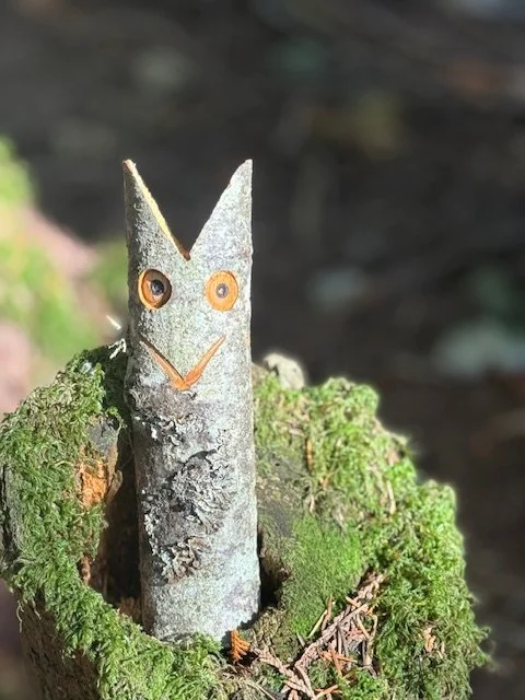 The wooden owls of Chemainus. I don't know who makes them but I always smile when I see them|!