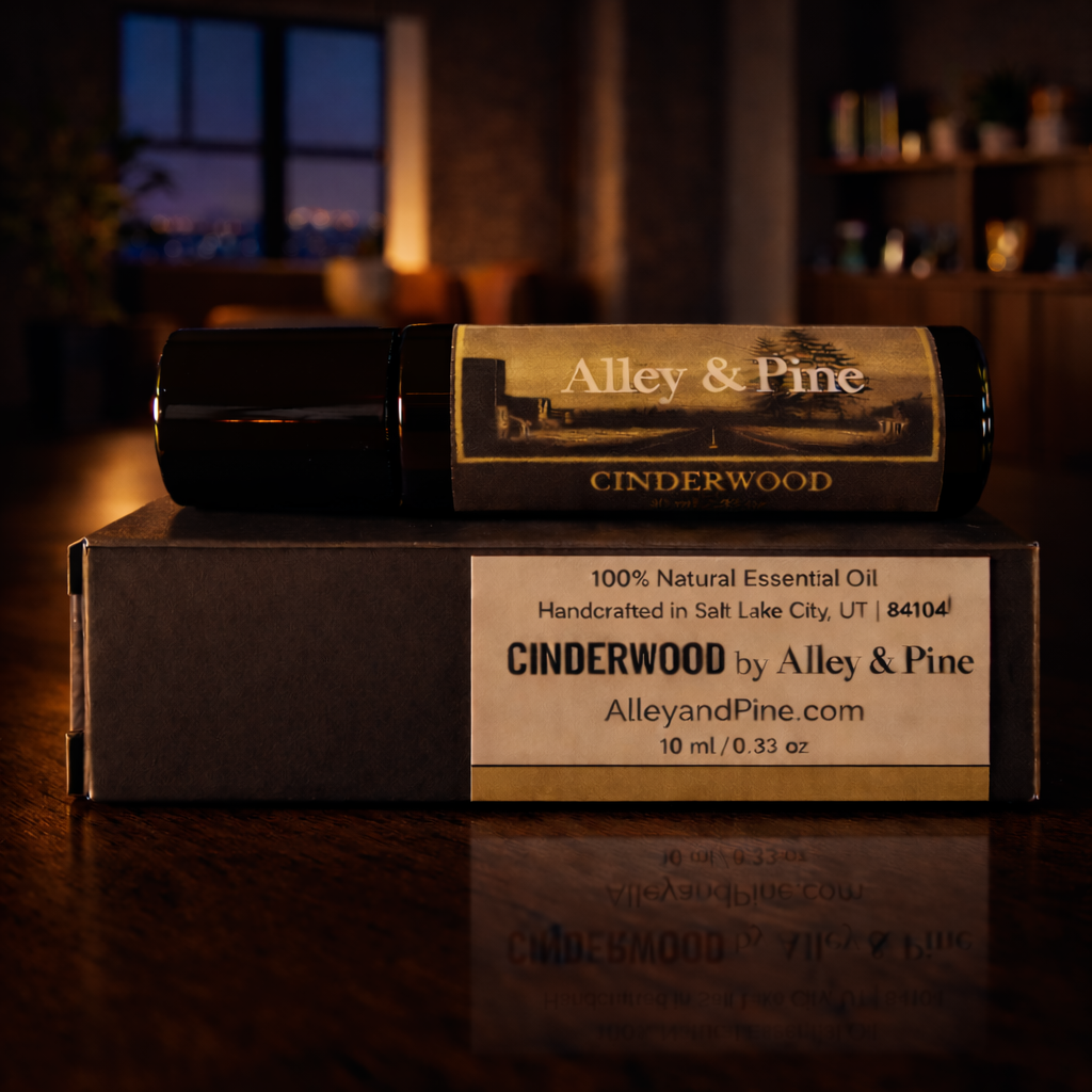 Cinderwood Essential Oil Fragrance Roll On - 10 ml