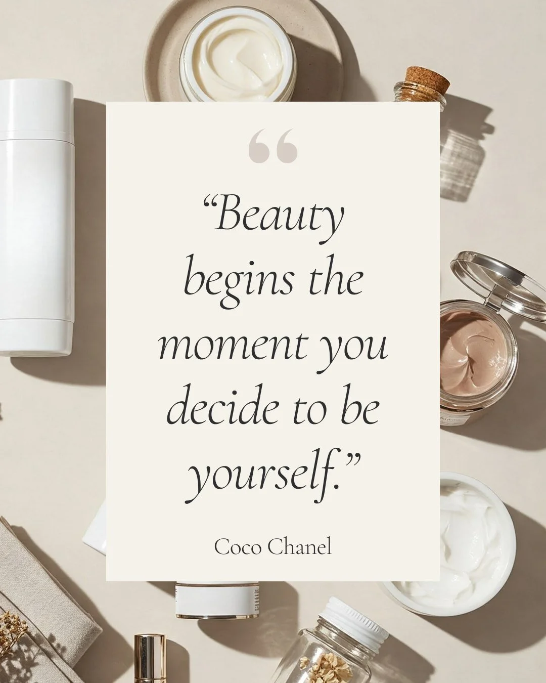 Your happiness is something we keep firmly in mind, as we shape a space designed for confidence, calm and care.

#CocoChanel #Chanel #BeautyQuote