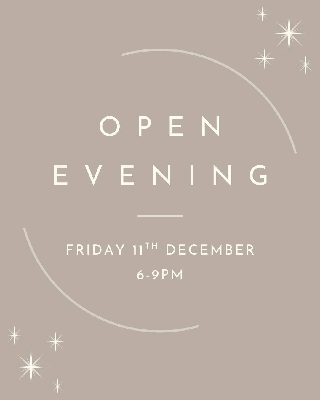 Mulled wine, mince pies, music and a fabulous reason to leave the house on a cold winter's night! ✨

Come and join us on Friday 11th December, 6&ndash;9pm, and experience a little of all the Station House Collective has to offer.

Things to enjoy on 