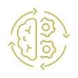 Icon representing stress and imbalances
