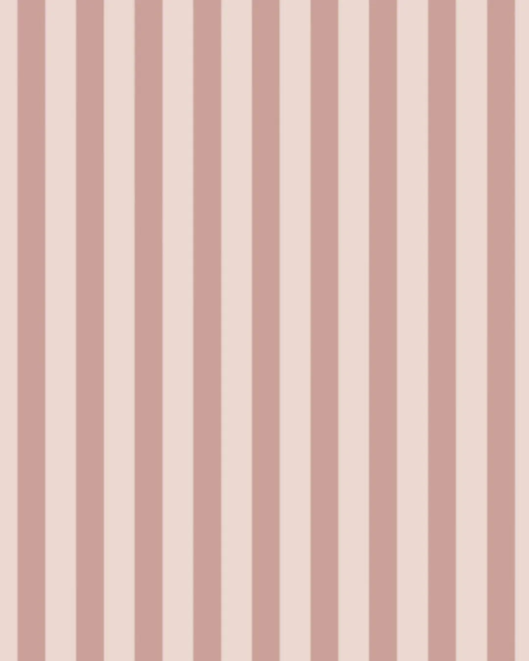 Pink and beige vertical striped wallpaper