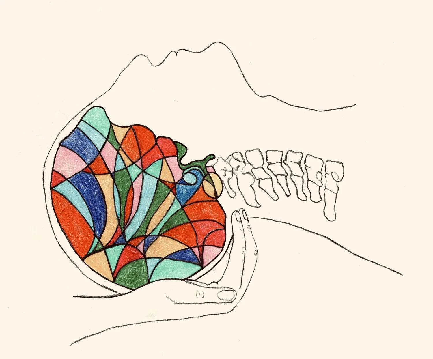 Craniosacral Therapy (cranial sacral) - improving holistic wellness by supporting the nervous system and alignment, great for anxiety, depresssion, management of chronic health issues, and reduction of pain - Milne Upledger