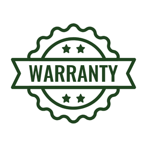 Warranty icon—Do It Right Drainage workmanship warranty with recommended annual inspections.