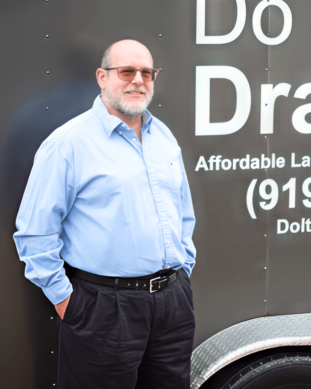 Mark Taylor, Sales at Do It Right Drainage—helping homeowners solve standing water and runoff issues in Greensboro, NC.