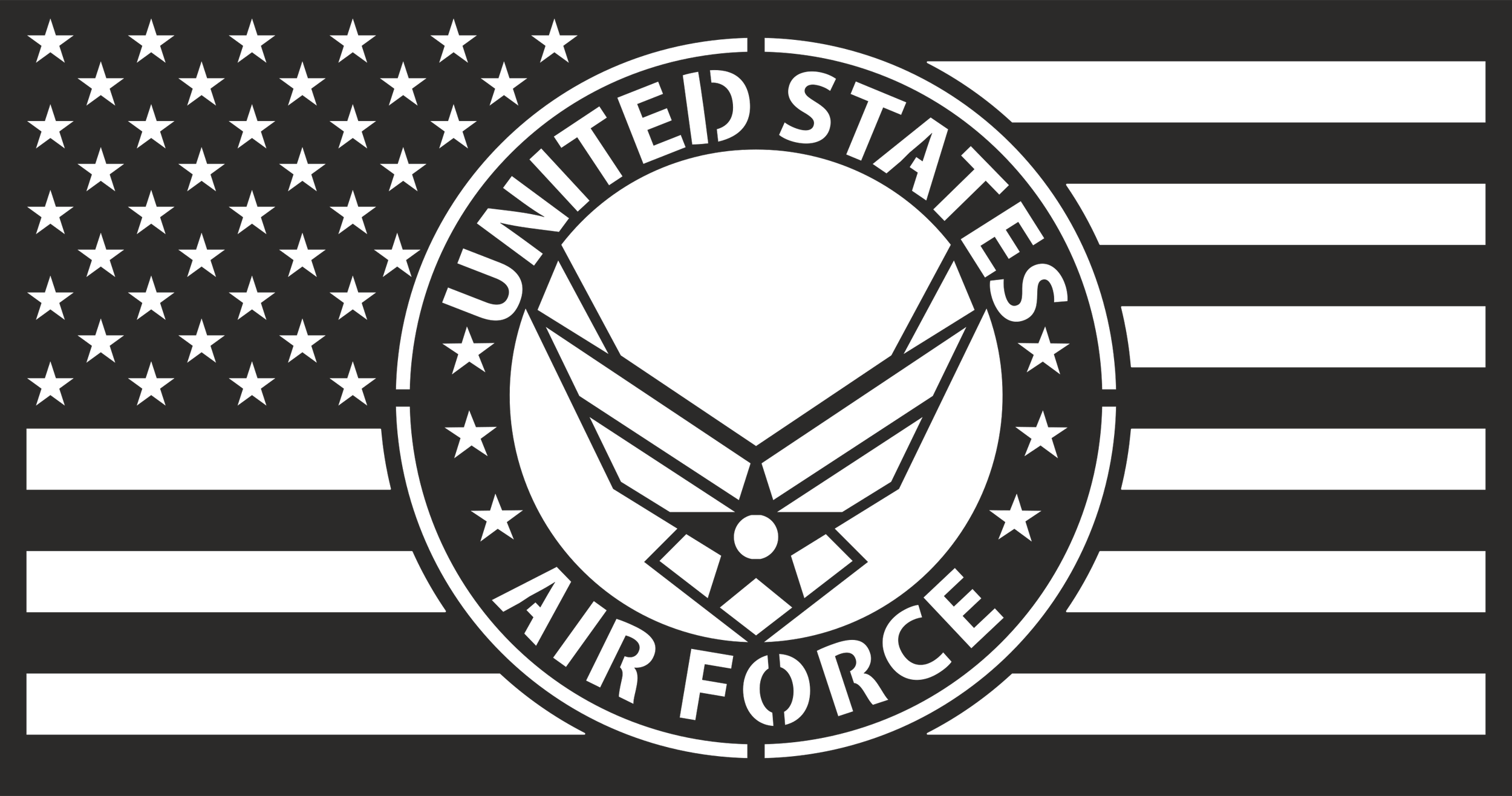 "United States Air Force" Flag