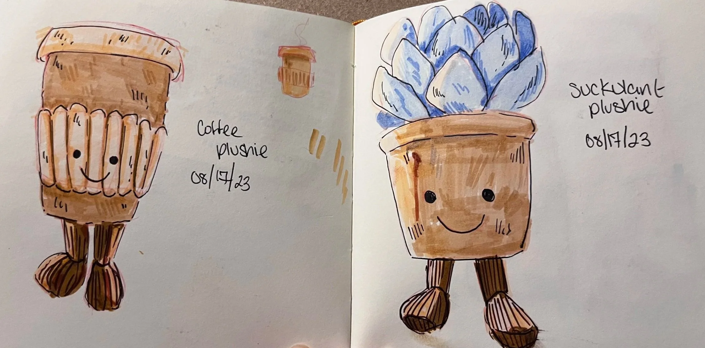 English Journal I / Ink and Marker