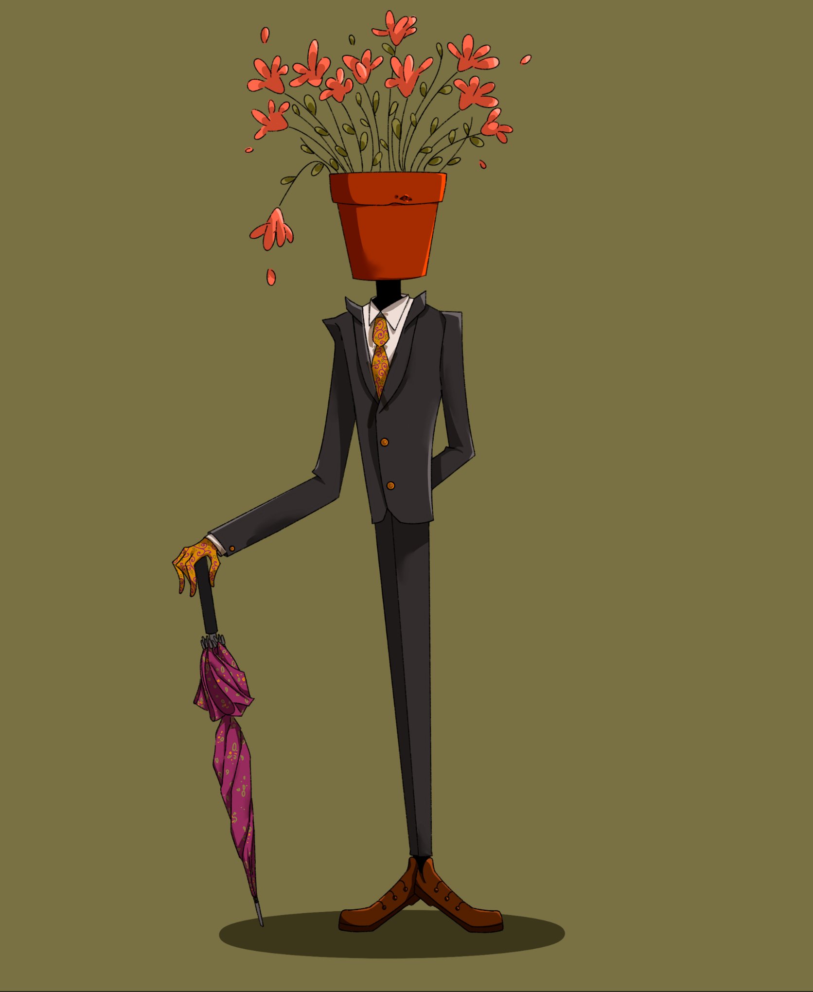 Sir Poppy Fields / Digital Drawing