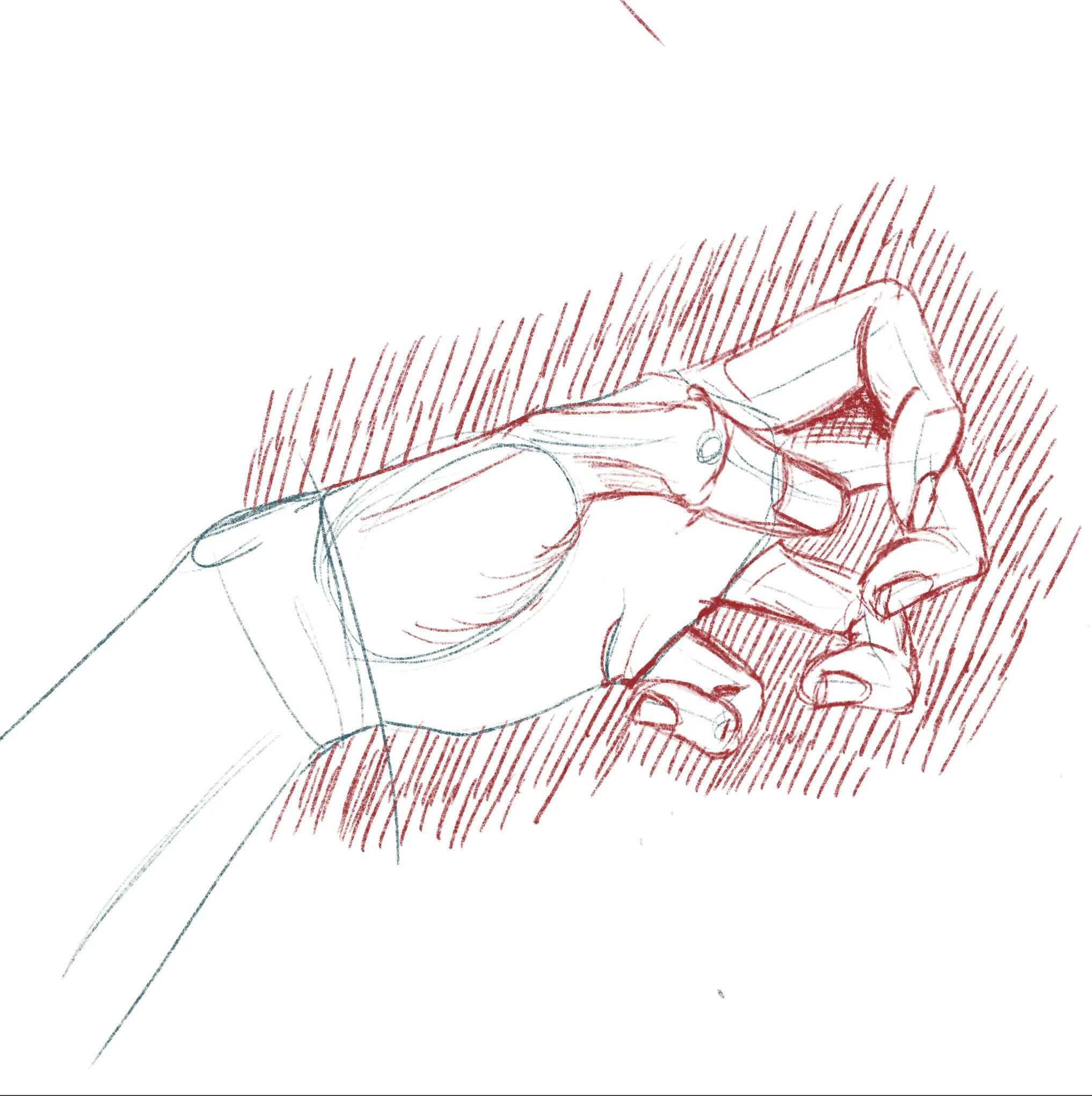 Hand Study I / Digital Drawing
