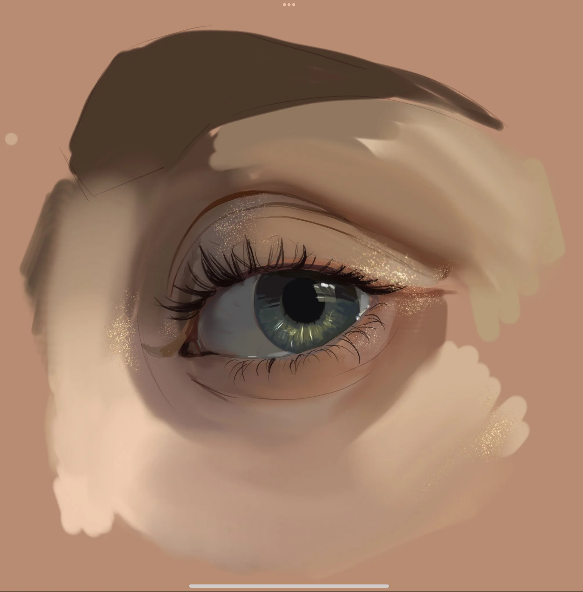 Un Oeil / Digital painting 