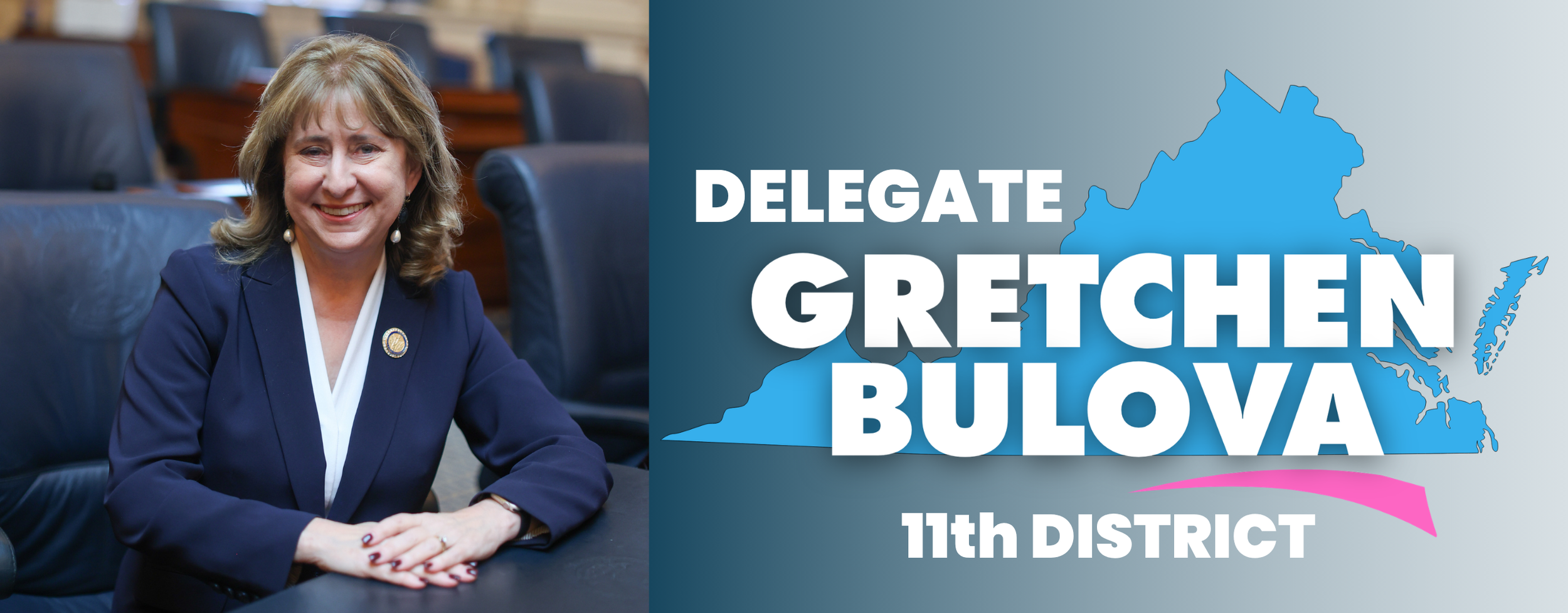 Hwader with Delegate Gretchen Bulova