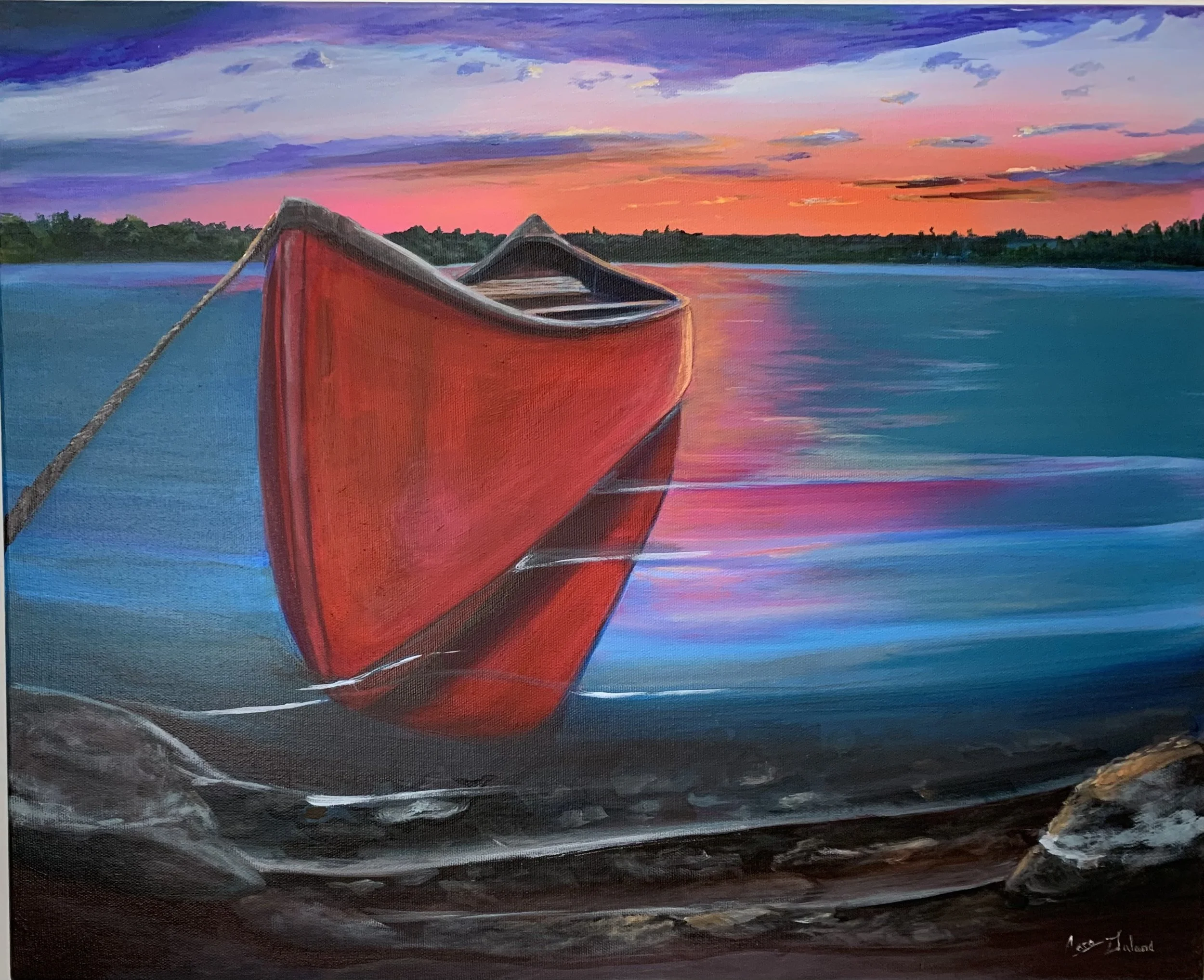 Canoe à Alexandria