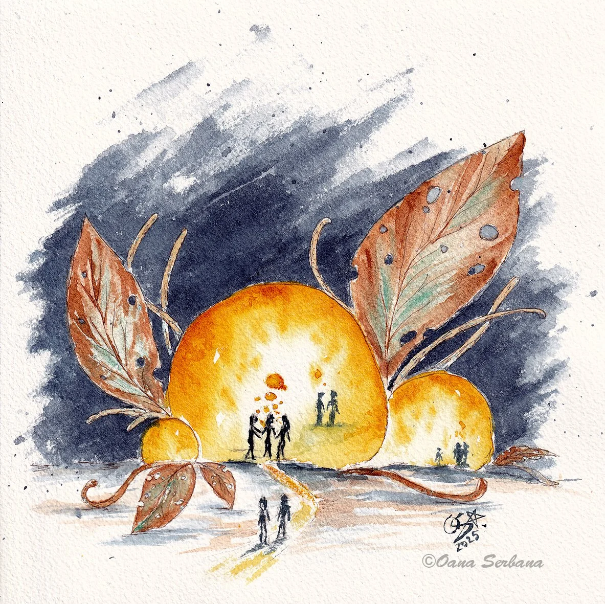 Glowing Round Organic Buildings lr.jpg