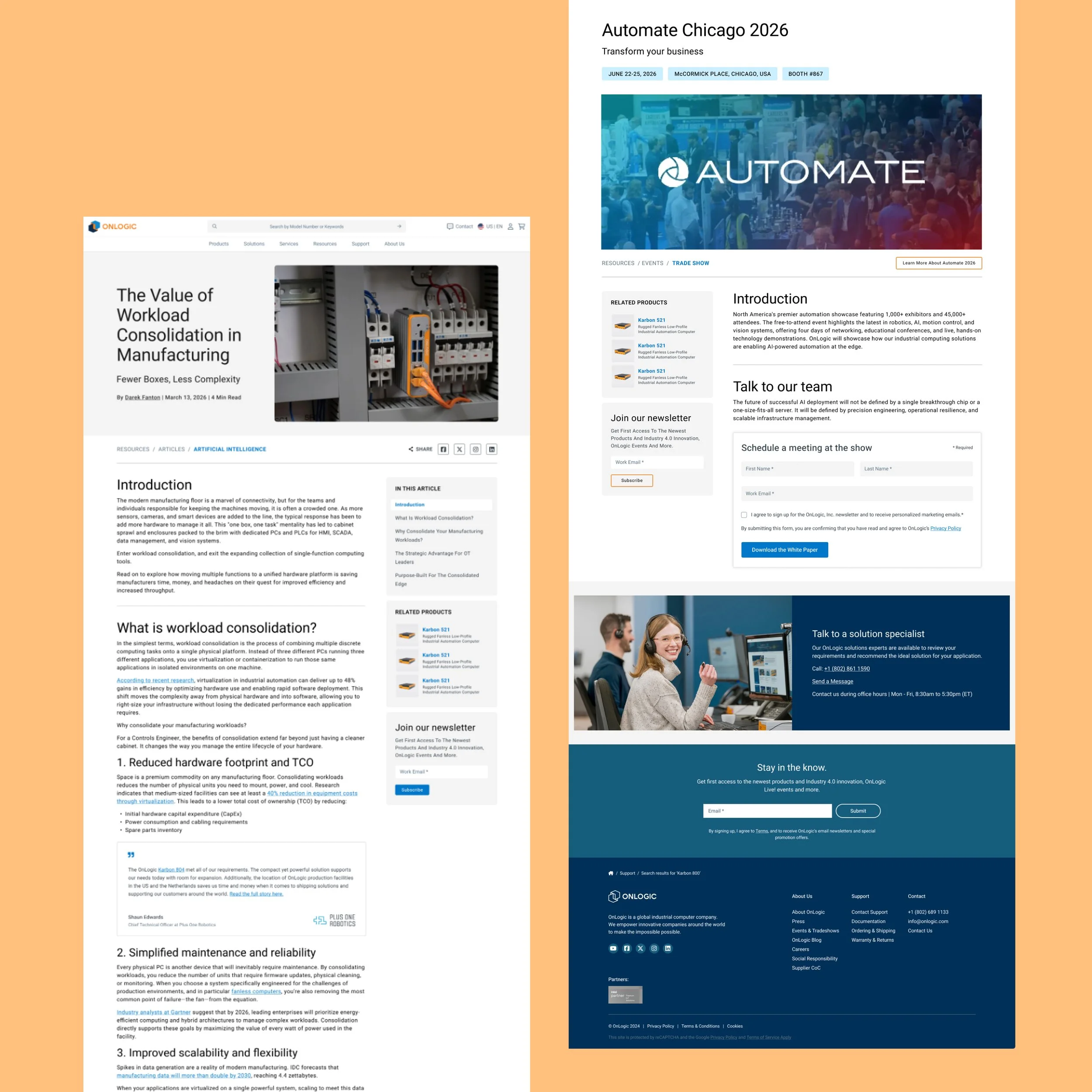 Website UX / UI