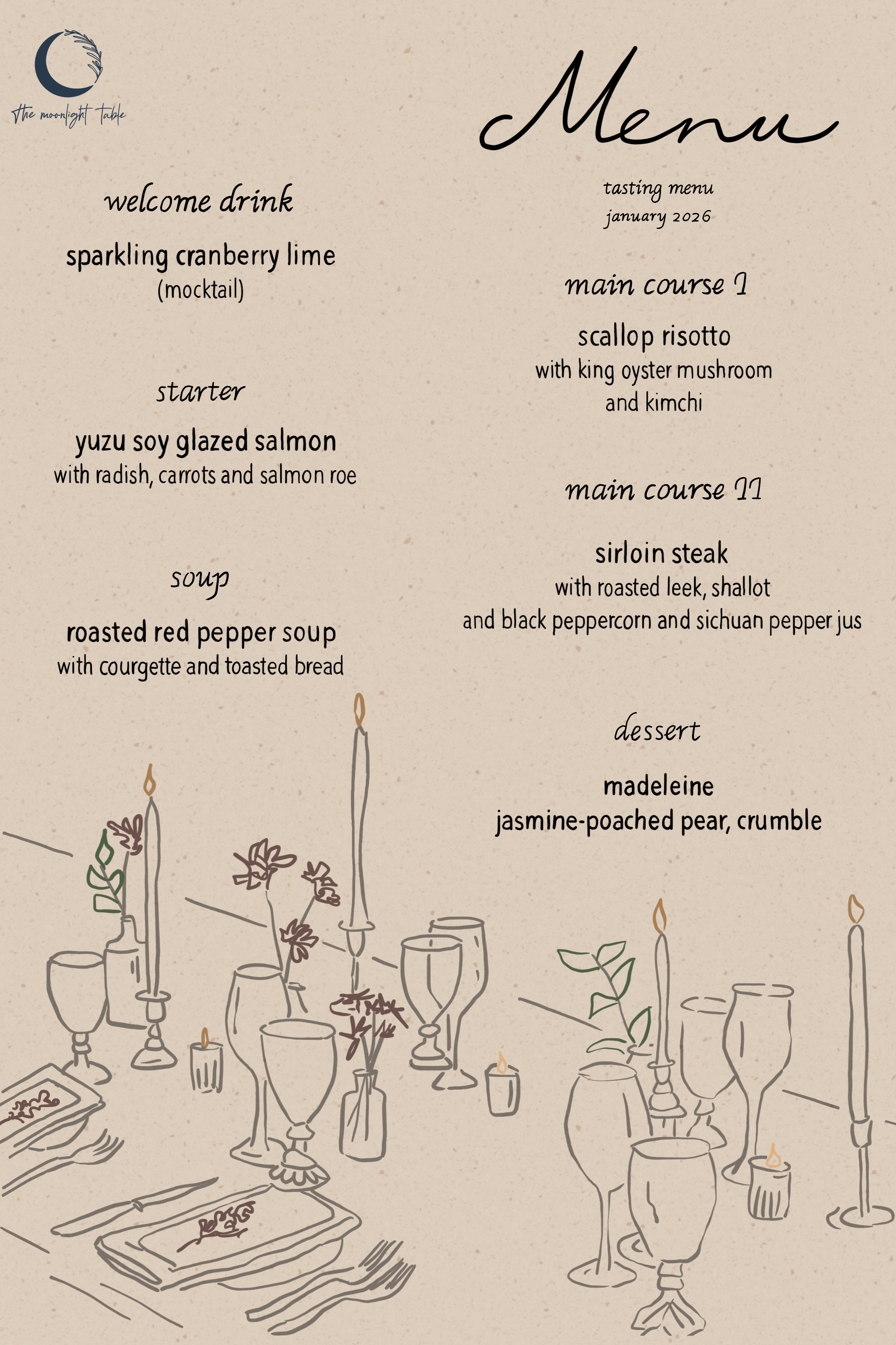 Moonlight Table Supper Club
