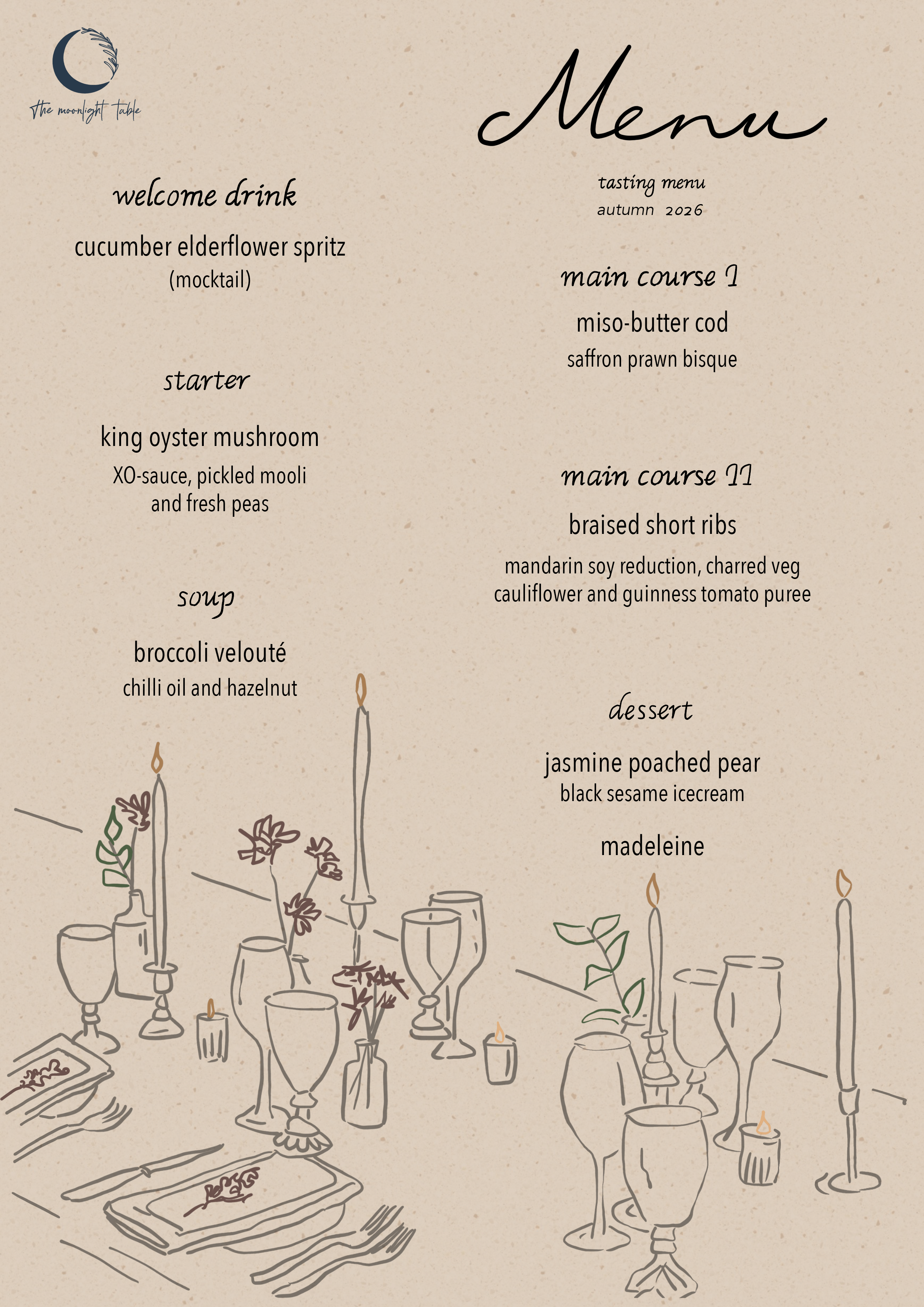Moonlight Table Supper Club