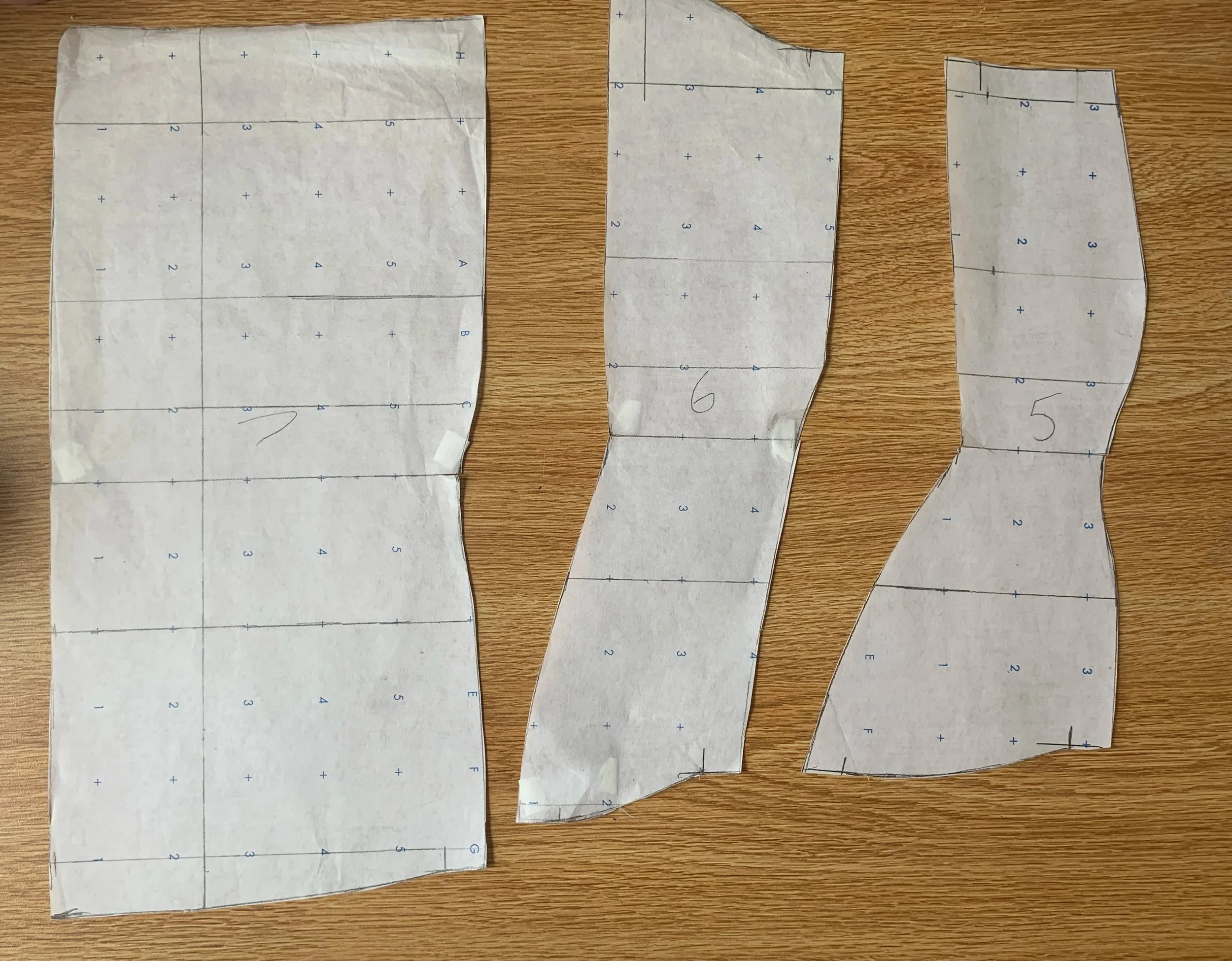 Corset - Back Patterns