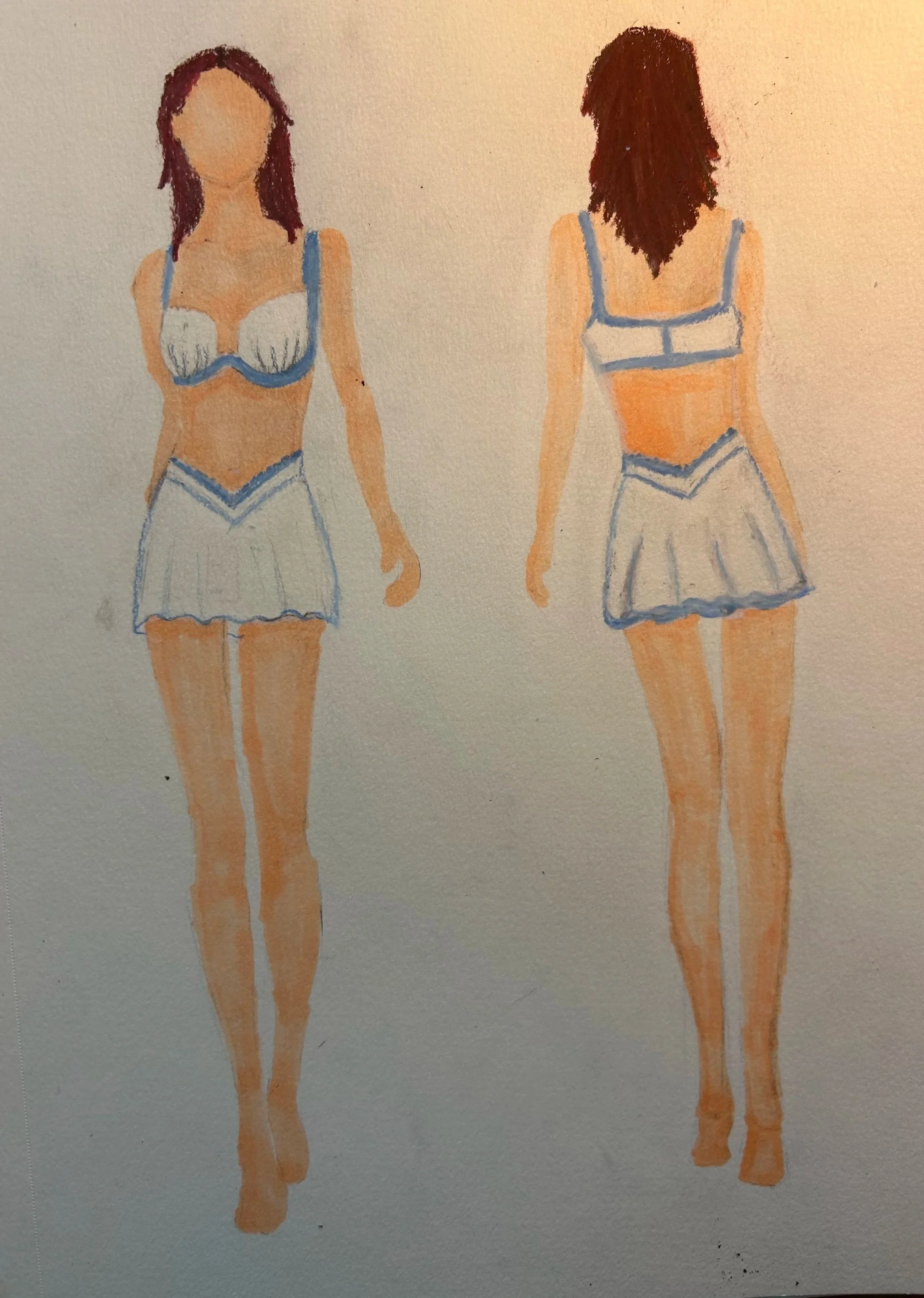 Swimwear Fashion Illustration
