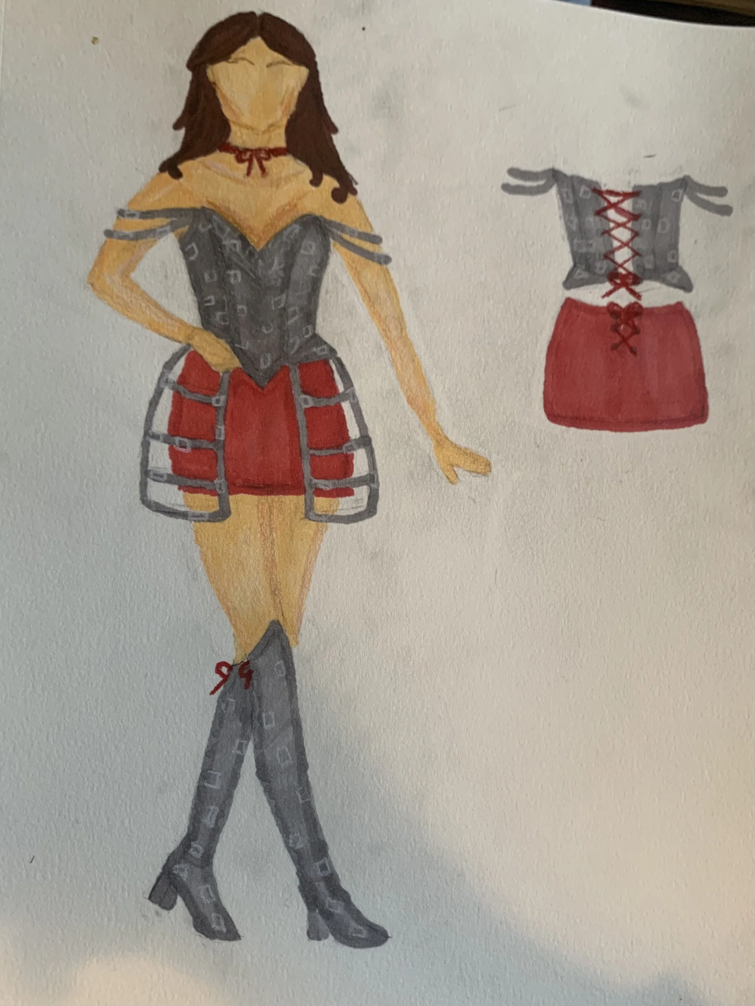 Non-Textile Fashion Illustration