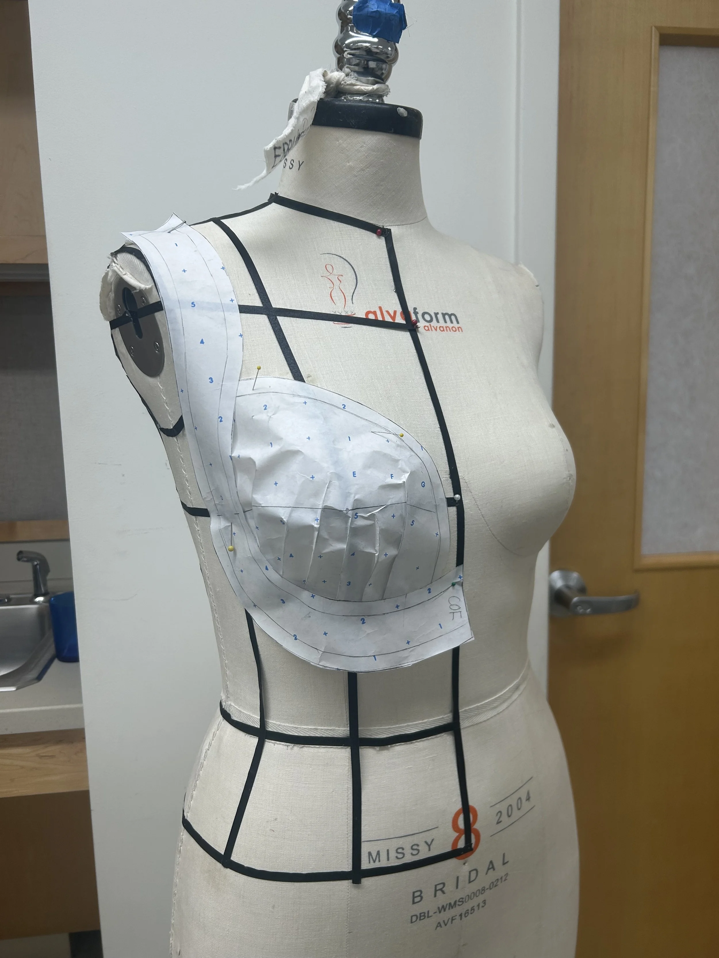 Swimwear Flat Pattern WIP