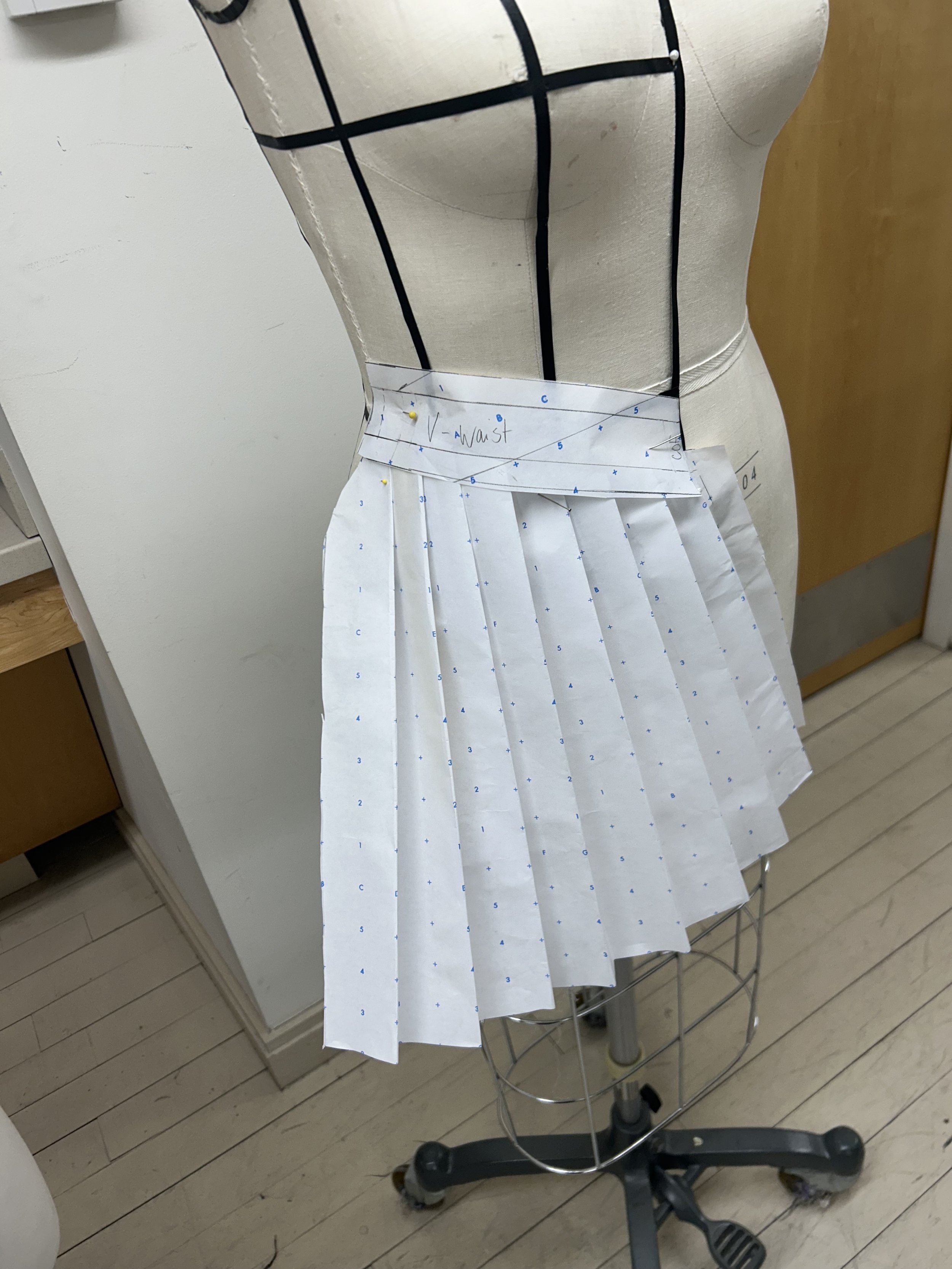 Swimwear Flat Pattern WIP