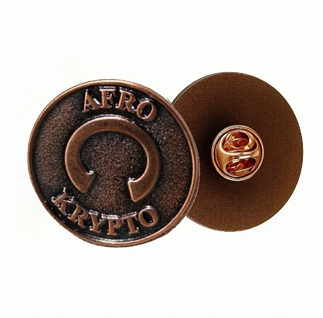AfroKrypto Lapel Pin