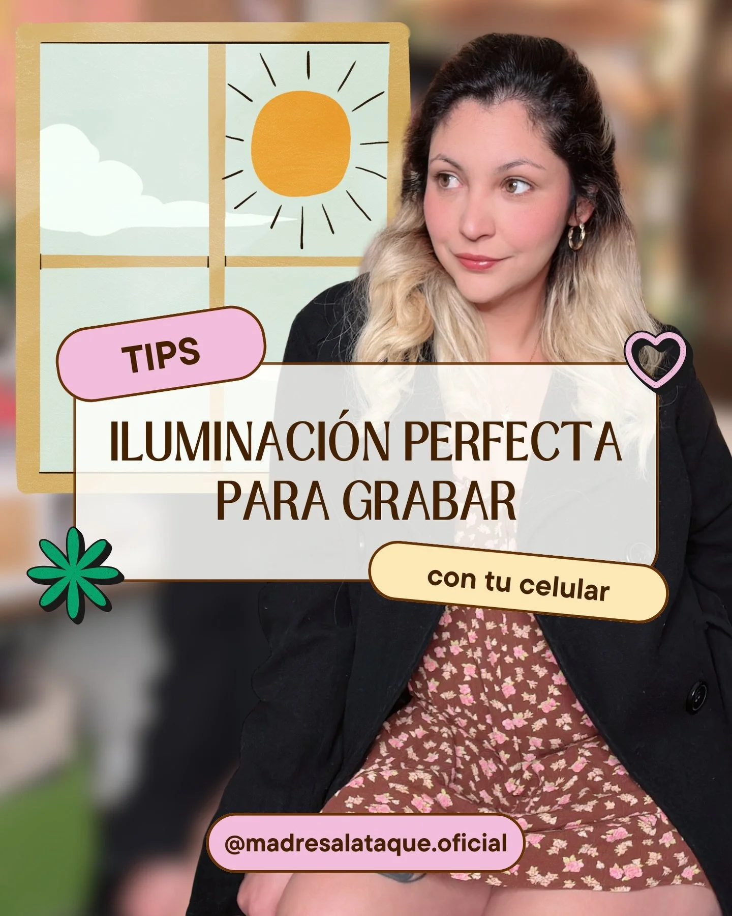 Iluminaci&oacute;n para tus fotos o videos 🙌🏻✨

Esta ha sido una de las preguntas que m&aacute;s se repiten en los comentarios.. 

y como aqu&iacute; brillamos todas 🫰🏻✨ te voy a explicar c&oacute;mo armarte una buena iluminaci&oacute;n en casa u
