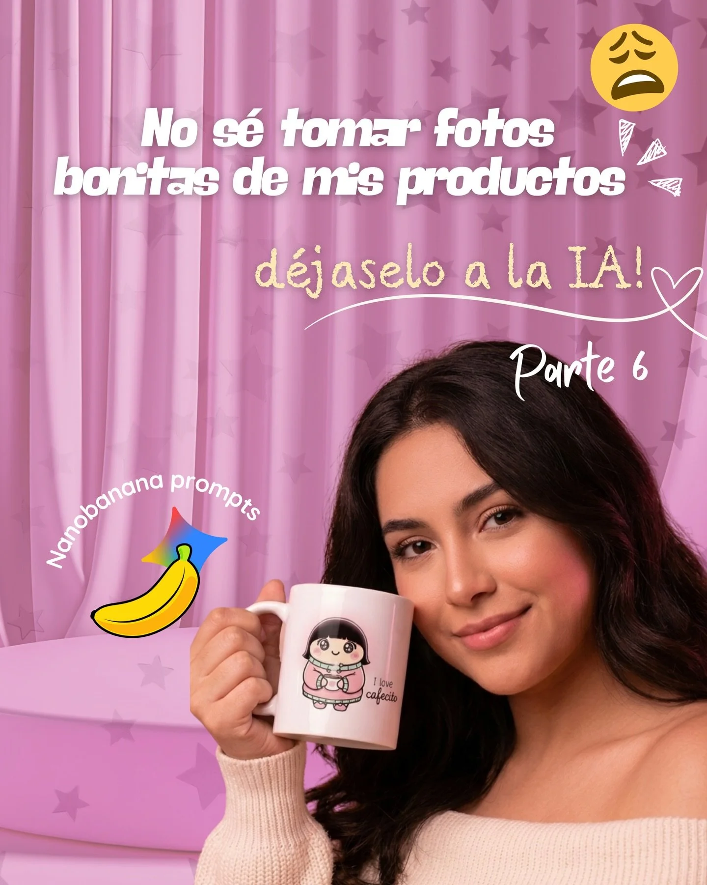 D&eacute;jaselo a la IA parte 6🫰🏻😏 

Seamos sinceras&hellip; a veces nos complicamos demasiado buscando la foto perfecta para compartir nuestro producto!!

Pasamos horas y horas fotografiando (con y sin &eacute;xito) sin darle el uso debido a las 