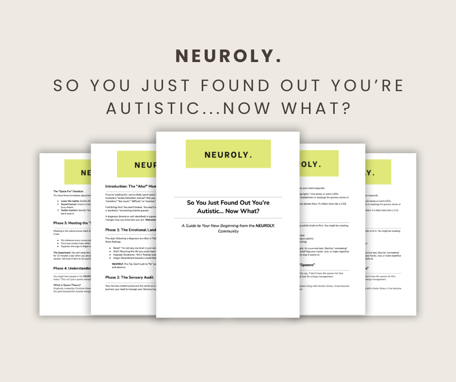 Free Download | So You Just Found Out You're Autistic...Now What?