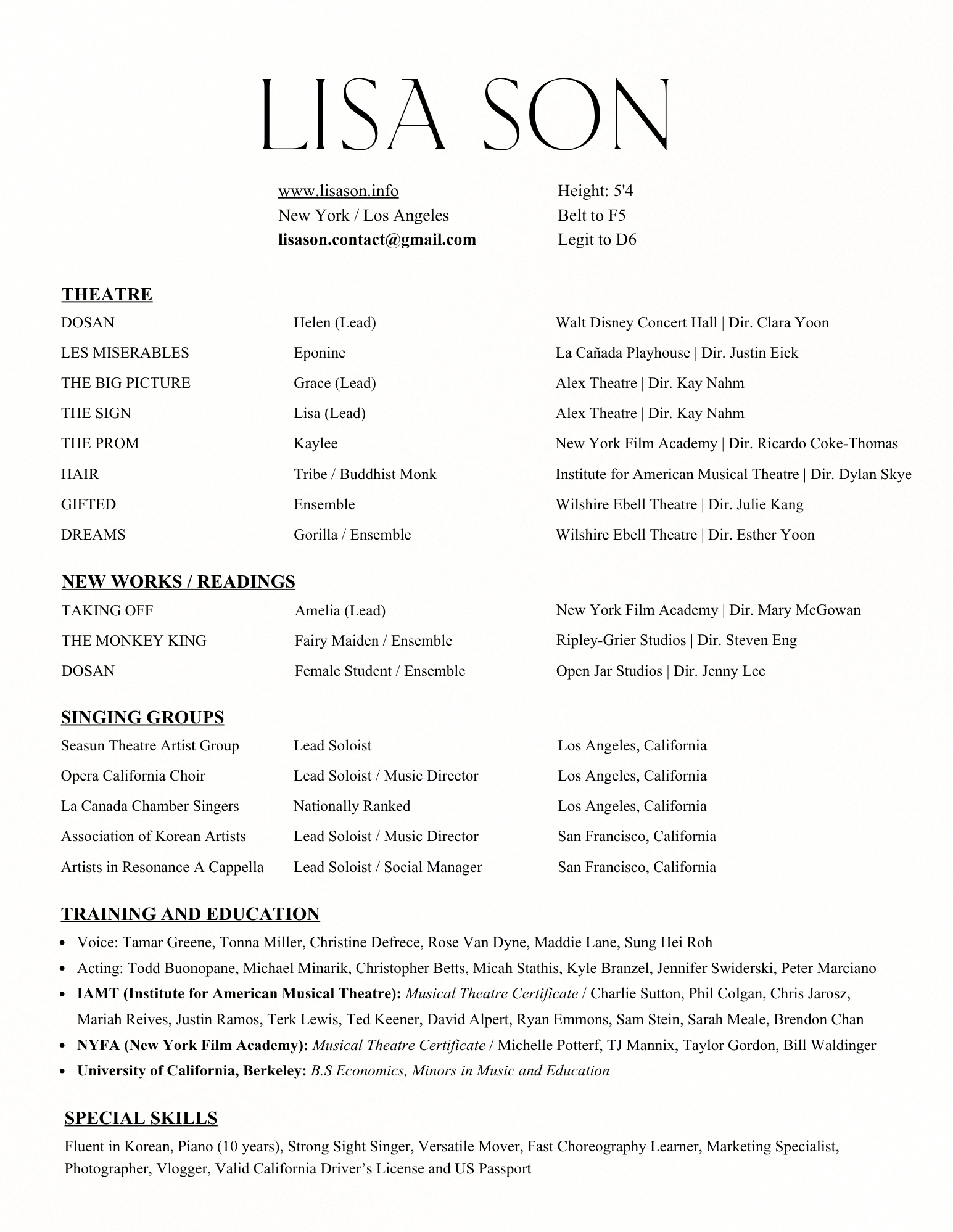Resume