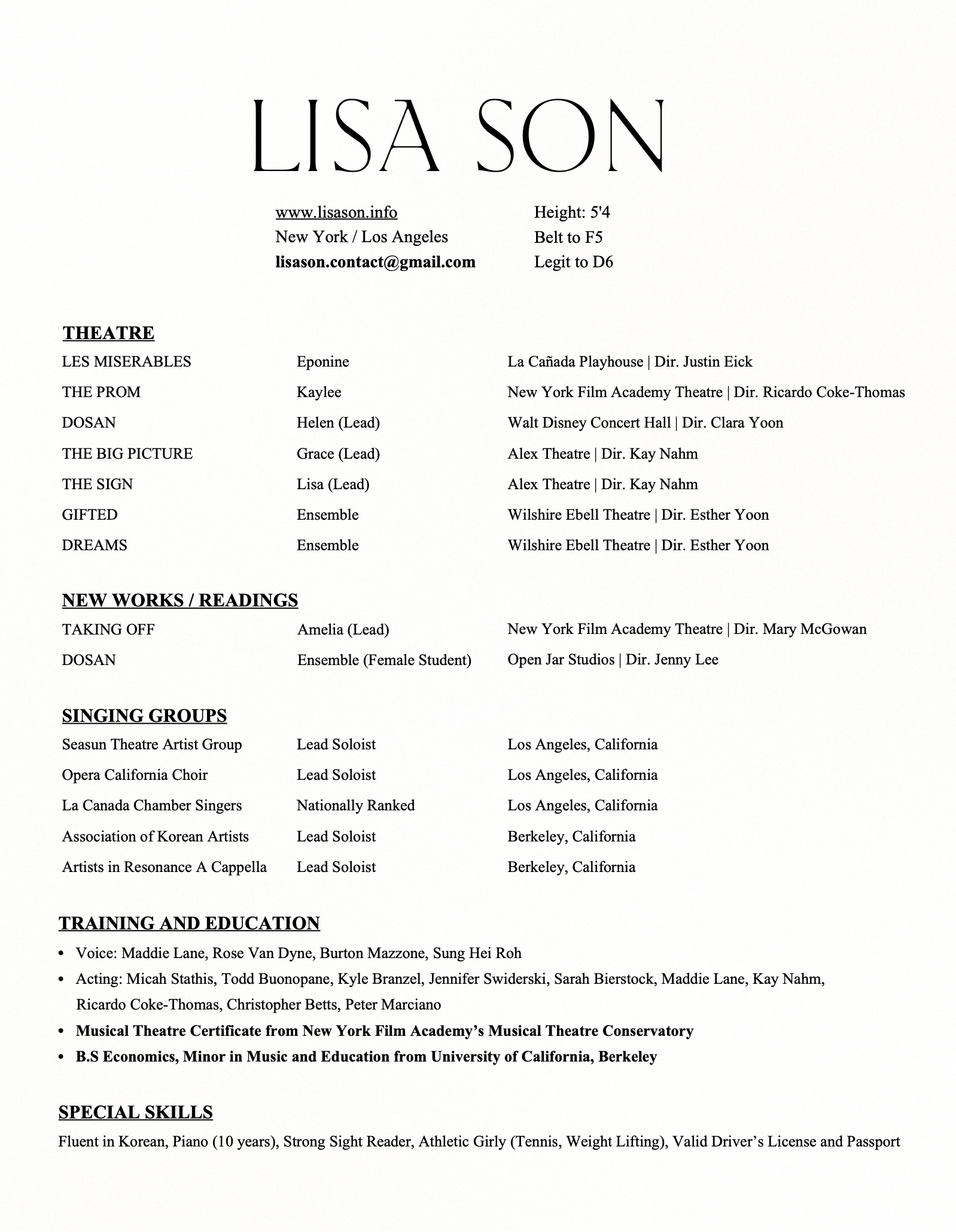 Resume