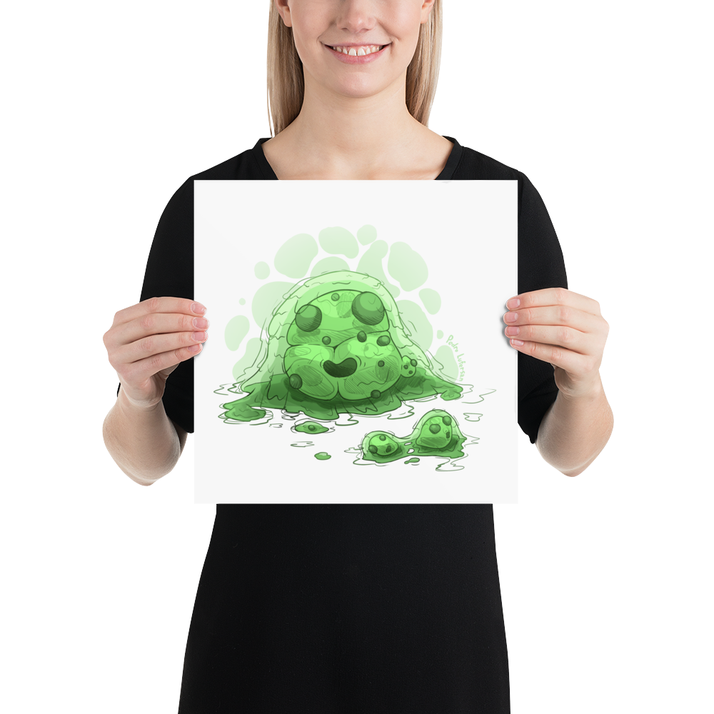 Slime Inspired Redesign Poster — PEDRO LUFERSAN