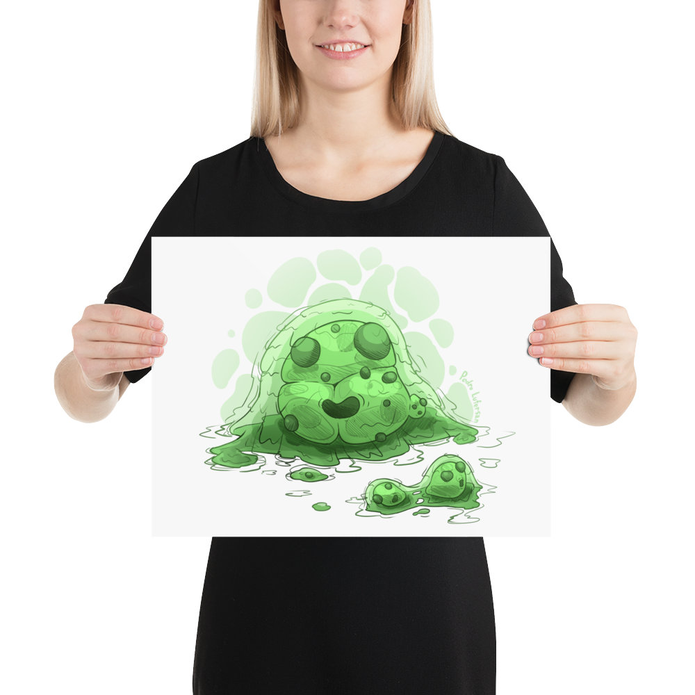 Slime Inspired Redesign Poster — PEDRO LUFERSAN