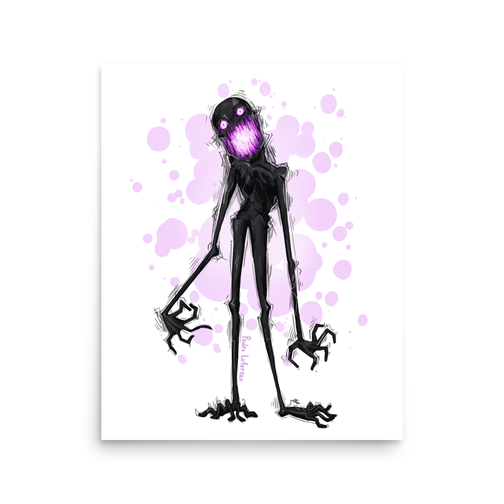 Enderman Inspired Redesign Poster
